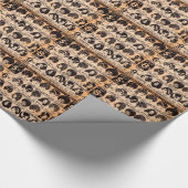 begin jaren zeventig wijk reclame cadeaupapier (Hoek)