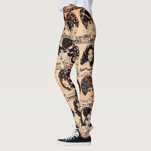 begin jaren zeventig wijk reclame leggings (Links)