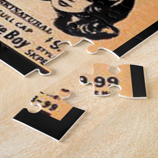 begin jaren zeventig wijk reclame legpuzzel (Zijkant)