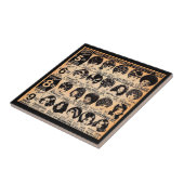 begin jaren zeventig wijk reclame tegeltje (Zijkant)