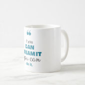 Begin je dag geïnspireerd. koffiemok (Voorkant rechts)