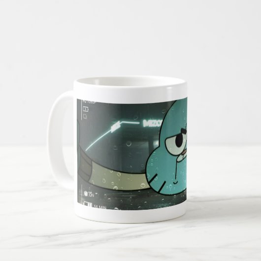 "Begin je dag goed - drink in stijl met onze Mok. Koffiemok (Voorkant links)