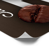 "Begin je dag met koffie!" Poster (Hoek)