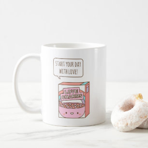 Begin je dag met liefde, ochtendafferatie koffiemok