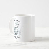 Begin klein... aanmoediging koffiemok (Voorkant links)