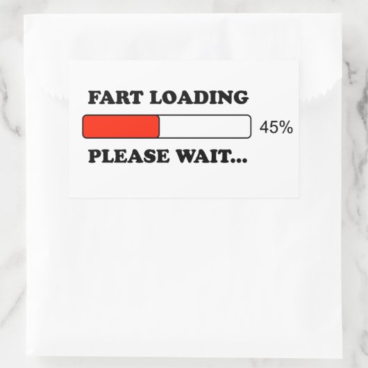 Begin laden rechthoekige sticker (Tas)