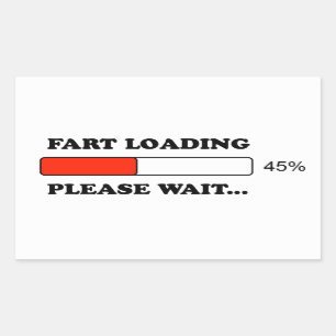 Begin laden rechthoekige sticker