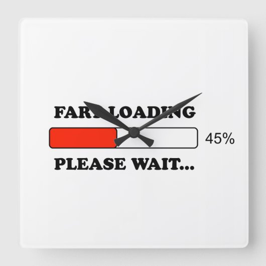 Begin laden vierkante klok (Voorkant)