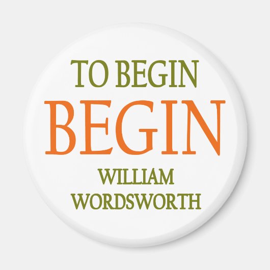 Begin Magneet (Voorkant)