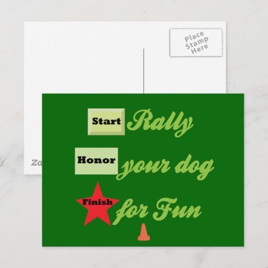 Begin met bellen briefkaart (Voorkant / Achterkant)