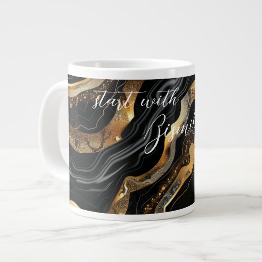 Begin Met Bismillah Grote Koffiekop (Links)