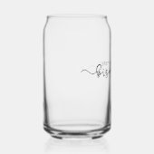 Begin met Bismillah Schattige Moslim Blikvorm Glas (Rechts)