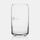 Begin met Bismillah Schattige Moslim Blikvorm Glas (Links)