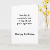 Begin met de 'Grapy Birthday'-kaart Kaart (Gele Bloem)