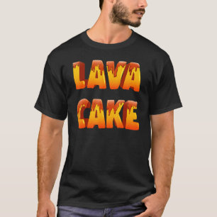 Begin met dessertaart meme geboren om lavastak te  t-shirt