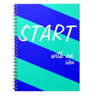 Begin met een idee notitieboek