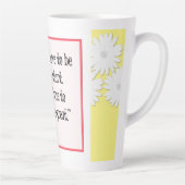 Begin met geweldige dingen - Motivatie gele Mok (Rechts)