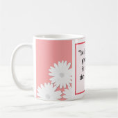 Begin met geweldige dingen - Motivatie roze Mok (Links)