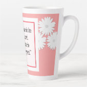 Begin met geweldige dingen - Motivatie roze Mok (Rechts)