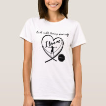 Begin met het houden van jezelf quote T-shirt