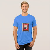 Begin met het verspreiden van het nieuws Tri-Blend shirt (Voorkant volledig)