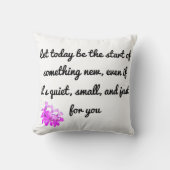Begin met iets nieuws: Inspirerend Sierkussen (Voorkant)