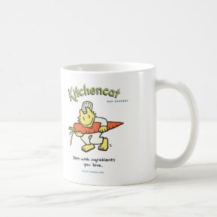 " begin met ingrediënten waar je van houdt " mok