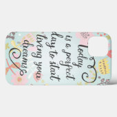 Begin met je dromen te leven Case-Mate iPhone case (Achterkant (horizontaal))