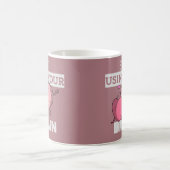 Begin met je hersenen te gebruiken | Grappig herse Koffiemok (Center)