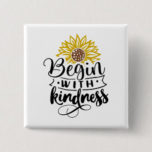 Begin met Kindness Button