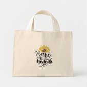 Begin met Kindness Canvas tas (Voorkant)