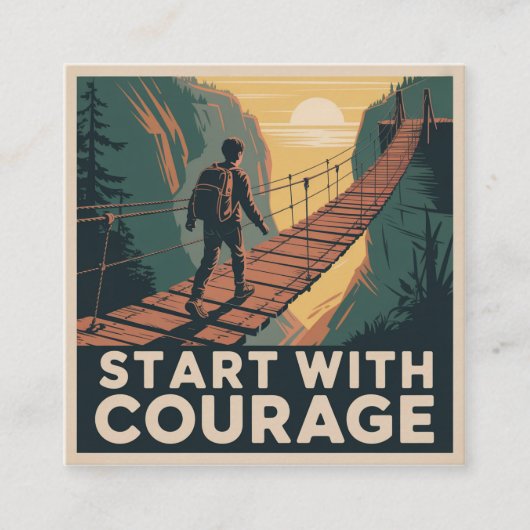 Begin Met Moed Klantenkaartje (Voorkant)