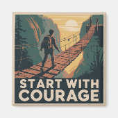 Begin Met Moed Magneet (Voorkant)