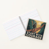Begin Met Moed Notitieboek (Binnen)
