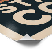Begin Met Moed Perfect Poster (Hoek)