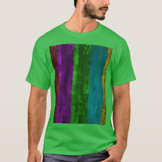 Begin met Paarse grafische weergave T-shirt