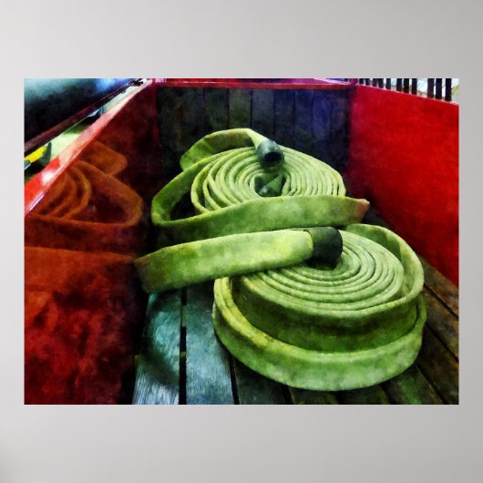 BEGIN MINDER DAN 20 USD - Kieuwde brandslangen Poster (Voorkant)