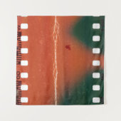 Begin negatieve filmstrip van 35 mm, eerste lijst  wandkleed (Voorkant (horizontaal))