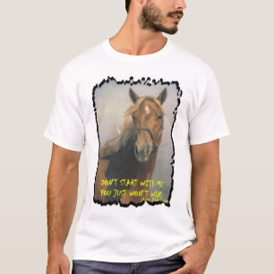 Begin niet t-shirt
