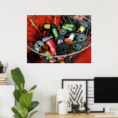 BEGIN ONDER $20 - Draad met draad Poster (Thuiskantoor)