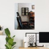 BEGIN ONDER $20 - Kantoor met Ooggrafiek Poster (Thuiskantoor)
