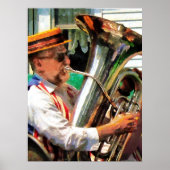 BEGIN ONDER $20 - Tuba Player Poster (Voorkant)