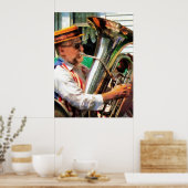 BEGIN ONDER $20 - Tuba Player Poster (Keuken)