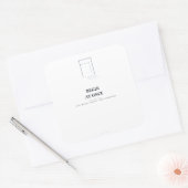 Begin onmiddellijk — Marcus Aurelius Sticker (Envelop)