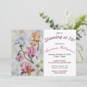 BEGIN OP DE PARTIJINVITATIE 'jouw leeftijd' Kaart (Staand voorkant)