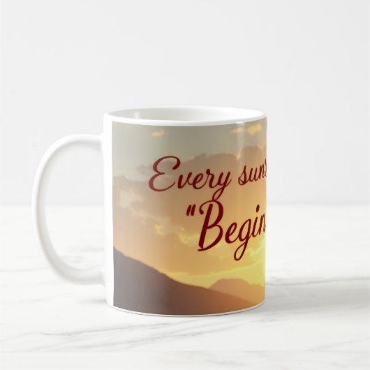 Begin Opnieuw Mok (Links)