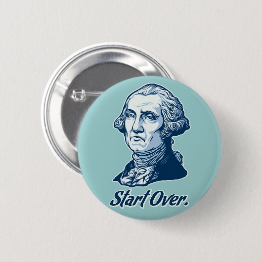 Begin over Washington Button (Voorkant /achterkant)
