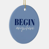 Begin overal keramisch ornament (Rechts)