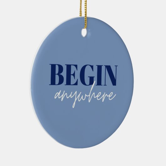 Begin overal keramisch ornament (Rechts)