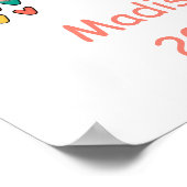 Begin pre-K terug naar school regenboogPoster Poster (Hoek)